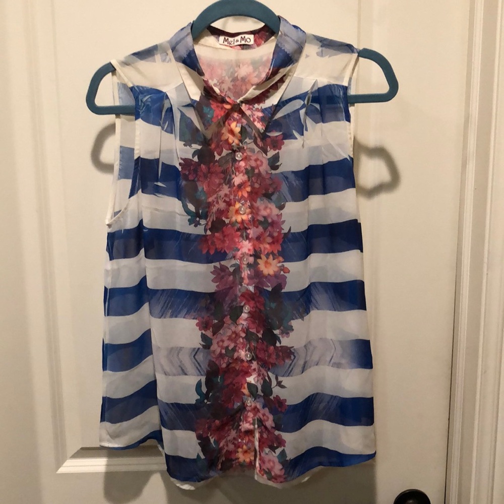Mel & Mo Sleeveless Blouse